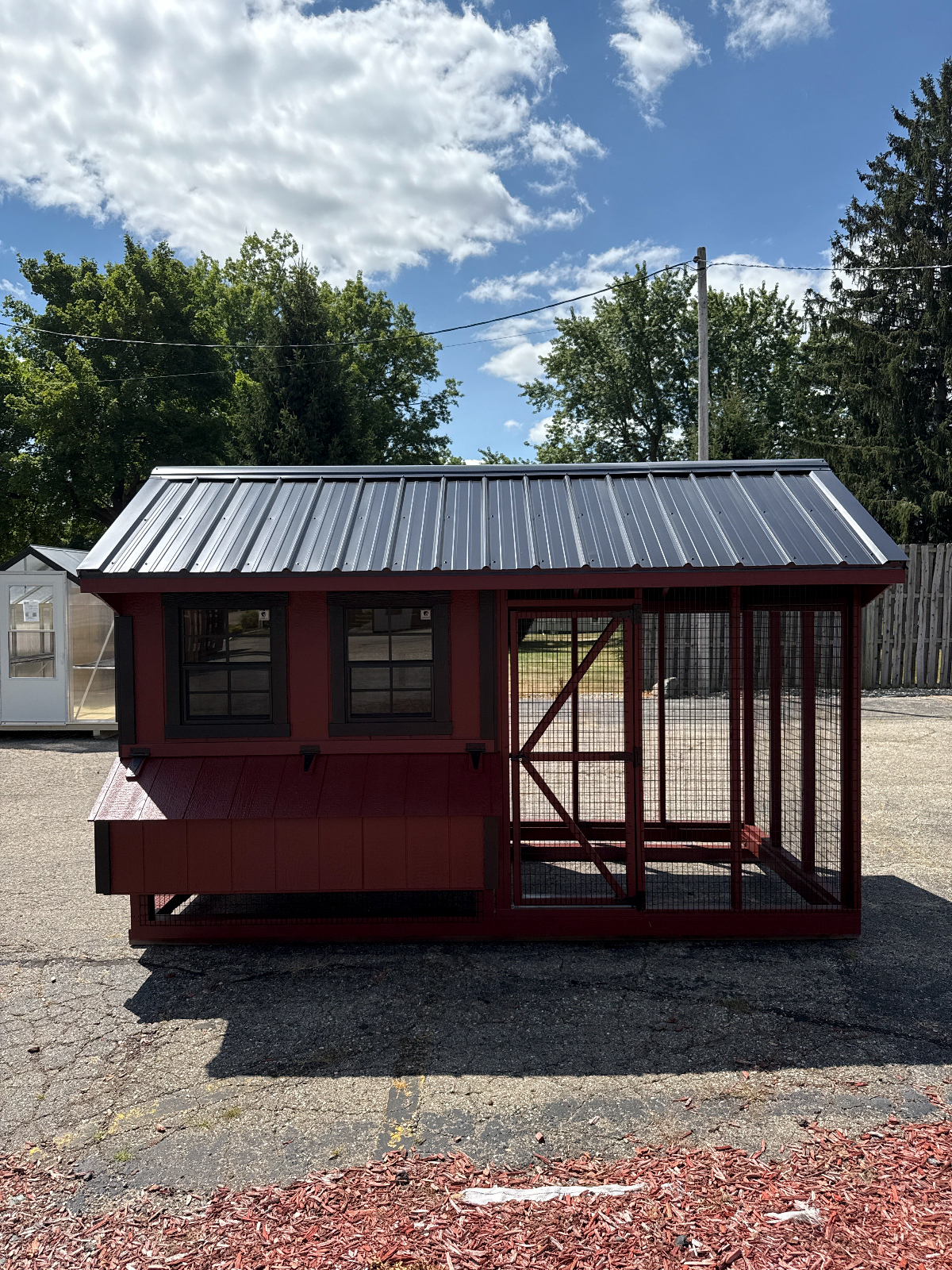 6' x 12' Spacious Chicken Coop A-Frame in DeWitt, Michigan - Mast Mini Barns for sale in DeWitt, MI